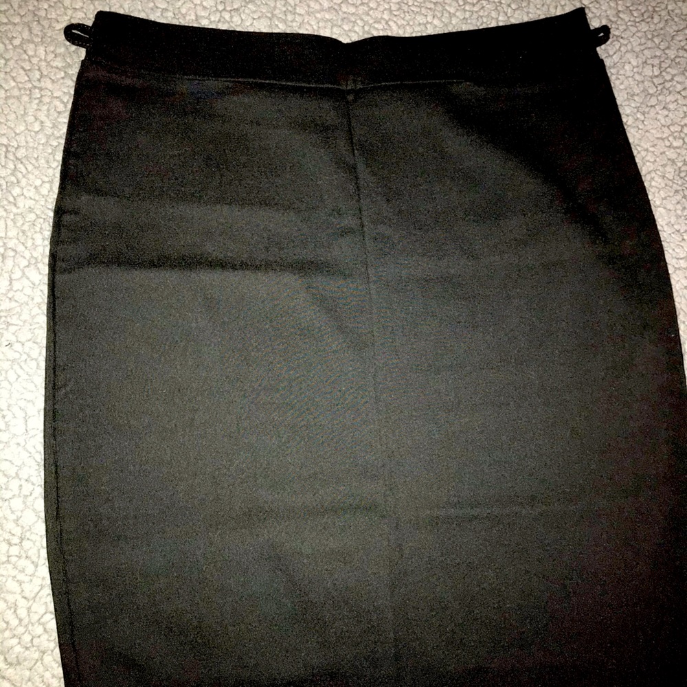 Rainbow straight pencil skirt